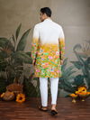 Yellow Color 61099 By Shubhvastra Mirror Work Fancy Mens Kurta Orders In India
